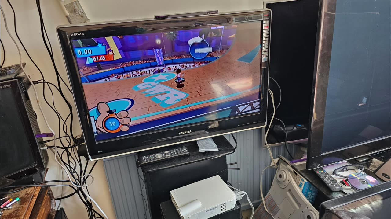 I got a Nintendo wii today it came with games and other bits & testing it on the TV
