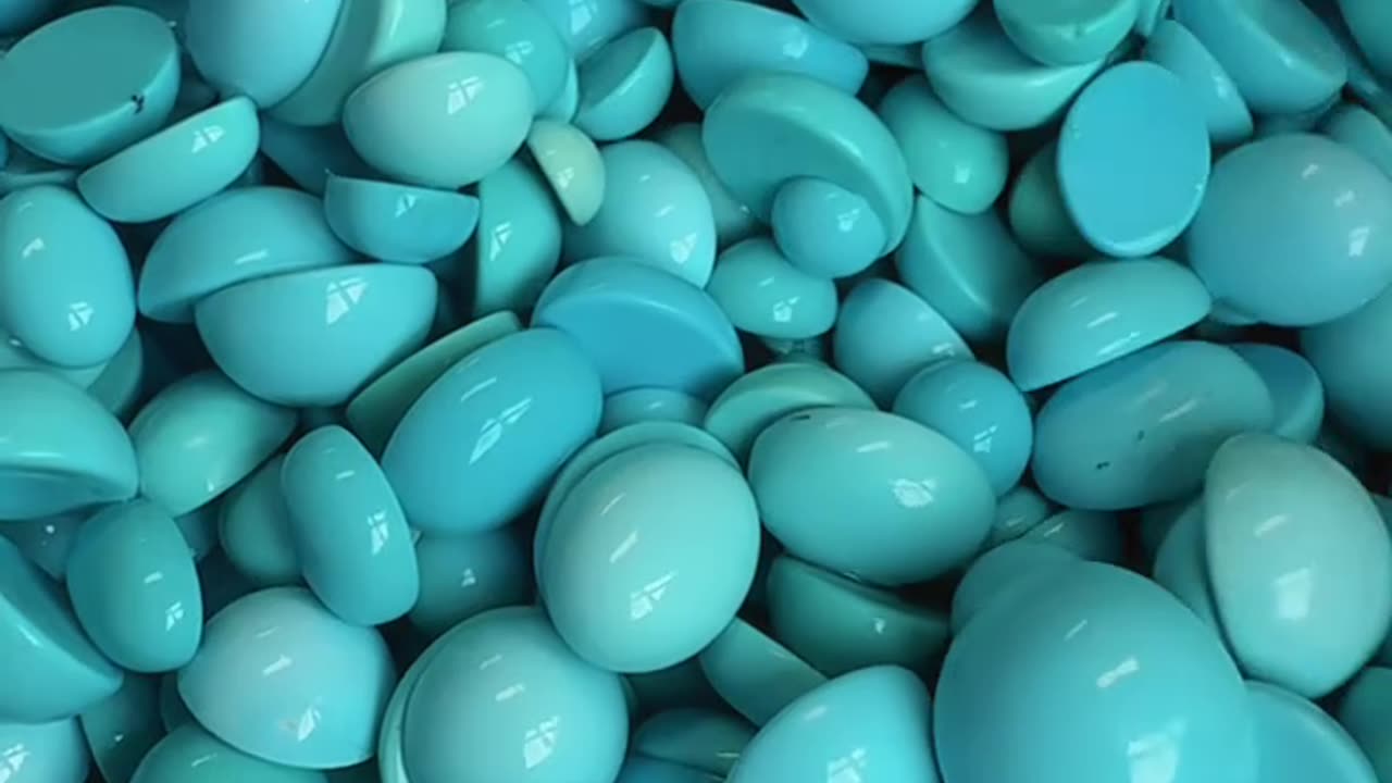 250514-2 Natural Original Turquoise Beads: Starlight on Your Wrist