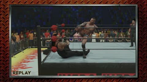 wwe 2k25 180 universe Randy Orton VS Undertaker