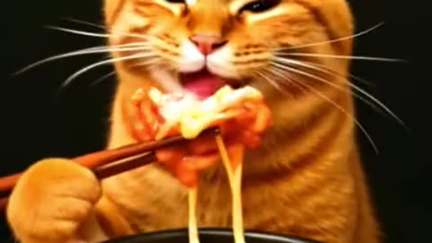 "Cats Eat Special Chicken Recipe 🍗🐱 | Funny Feast Challenge!"