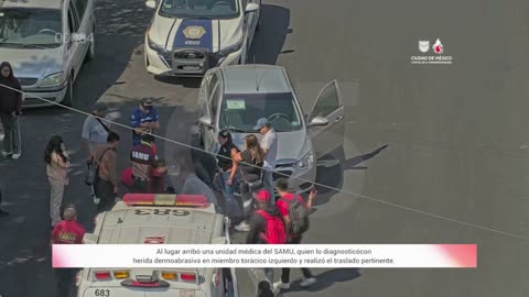 LESIONADO ATROPELLADO | #C5CorazónDeLaCDMX