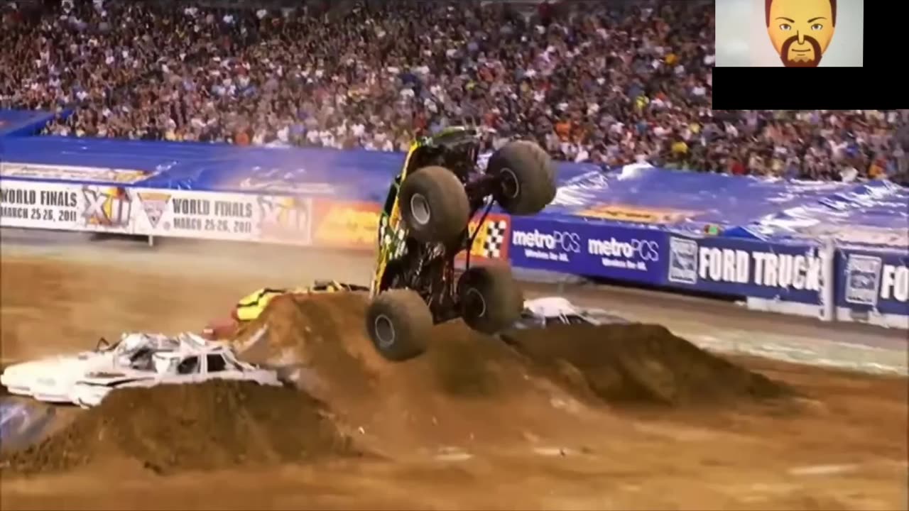 Monster Jam 2010 Crashes and Highlights (REACTION) (Part 2)