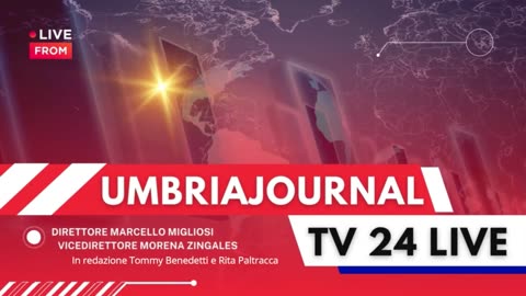 Live streaming - Il telegiornale flash dell'Umbria del 22 aprile 2025