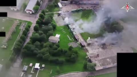 💥🎯 Ukraine Russia War | Russian Geranium Strikes Devastate Ukrainian Warehouses in Konotop | RCF