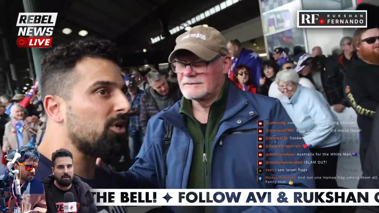 33-March for Australia_Melbourne_31/08/2025_Rebel News Coverage Breakdown