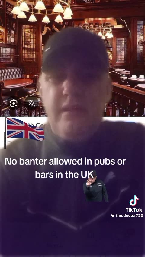 UK BAR BANTER BAN 😳 !?! Surely NOT Sherlock! Phuk OUTTA HERE with that ARJEE BARJEE! - Reloaded from STFN