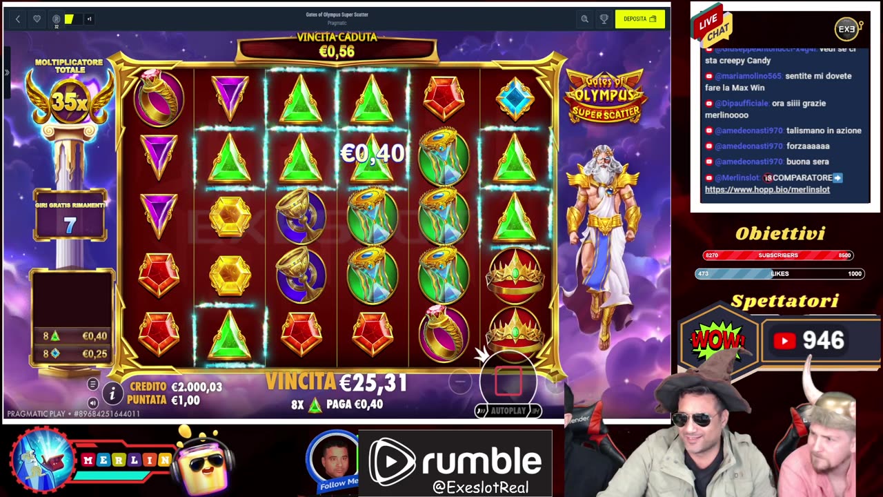 MERLIN in LIVE ore 21:00