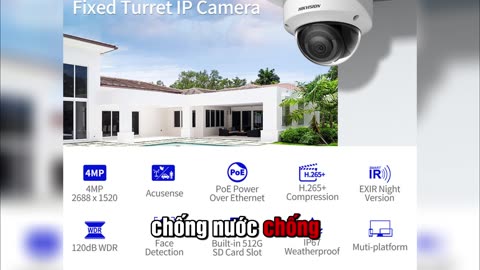 Camera IP 4MP Hikvision DS-2CD2143G0-I - Bóng tối không thể che giấu trước ống kính Hikvision!
