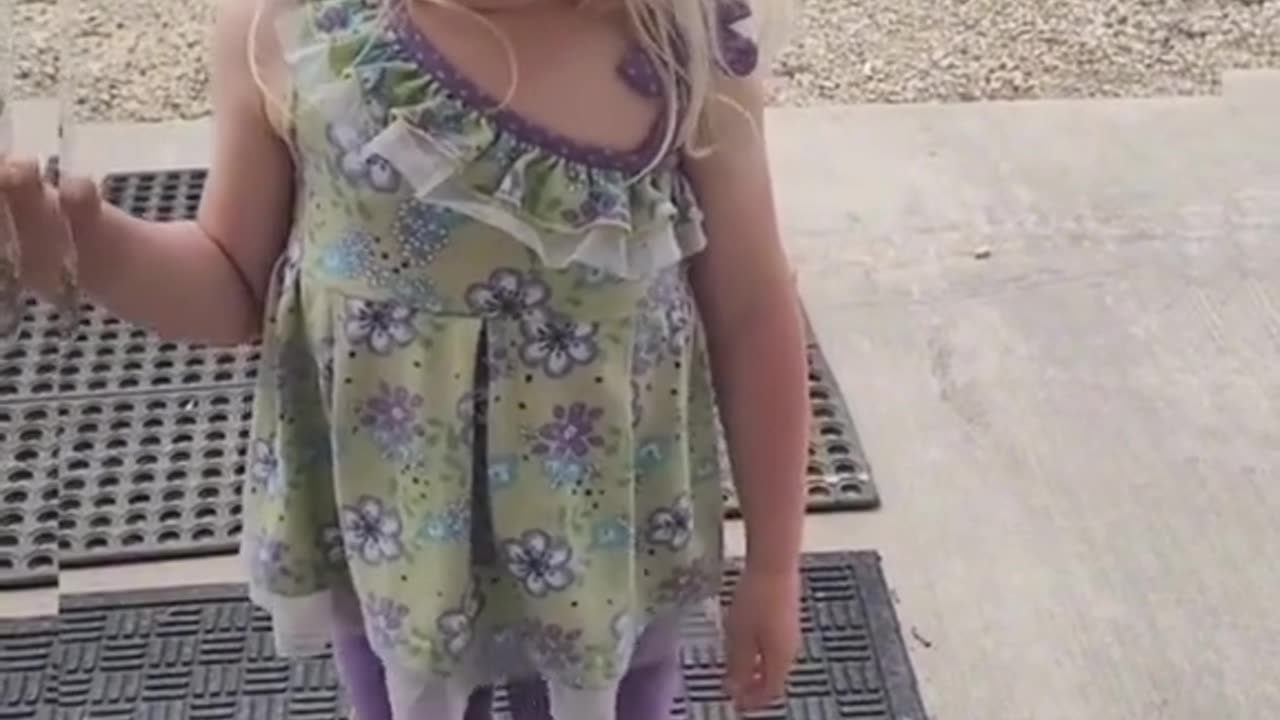 Um Little girl is braver than I am!