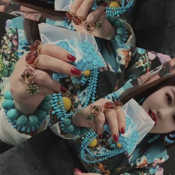 250616-12 Sleeping Beauty Turquoise Cabochon: Solidified Deep-Sea Blues on Fingertips