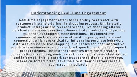 Why Real-Time Engagement Matters in WooCommerce Live Shopping?