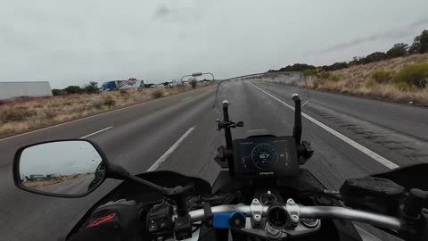 03-14-2025 Kingman winter storm on a MOTORCYCLE!!! (WHAT WERE WE THINKING!?)