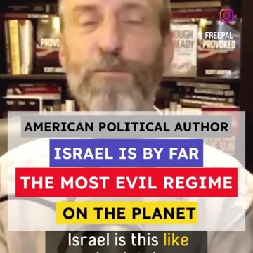 Israel is the most evil 😈 regime on earth