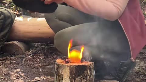 New cooking fire option 🔥