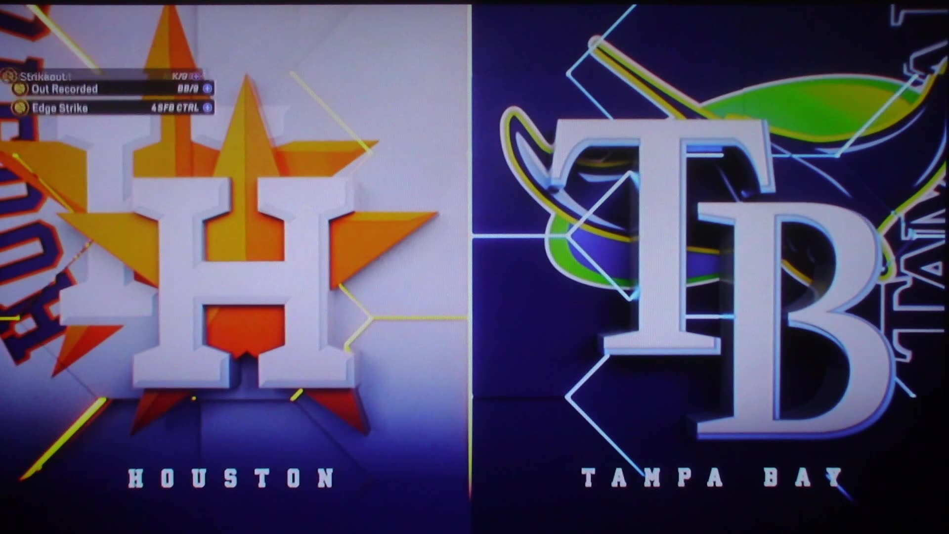 MLB The Show: Tampa Bay Rays vs Houston Astros (S14 G120)