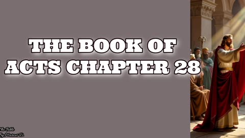 The Book of Acts Chapter 28