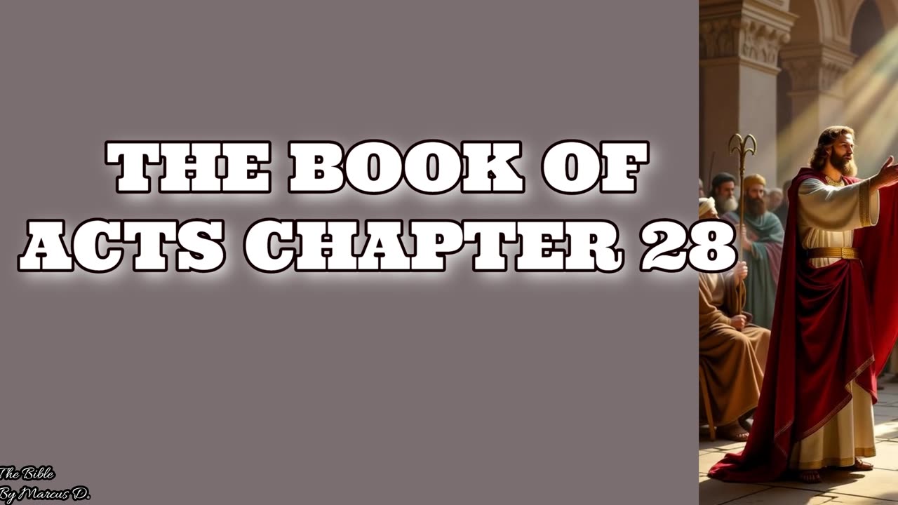 The Book of Acts Chapter 28