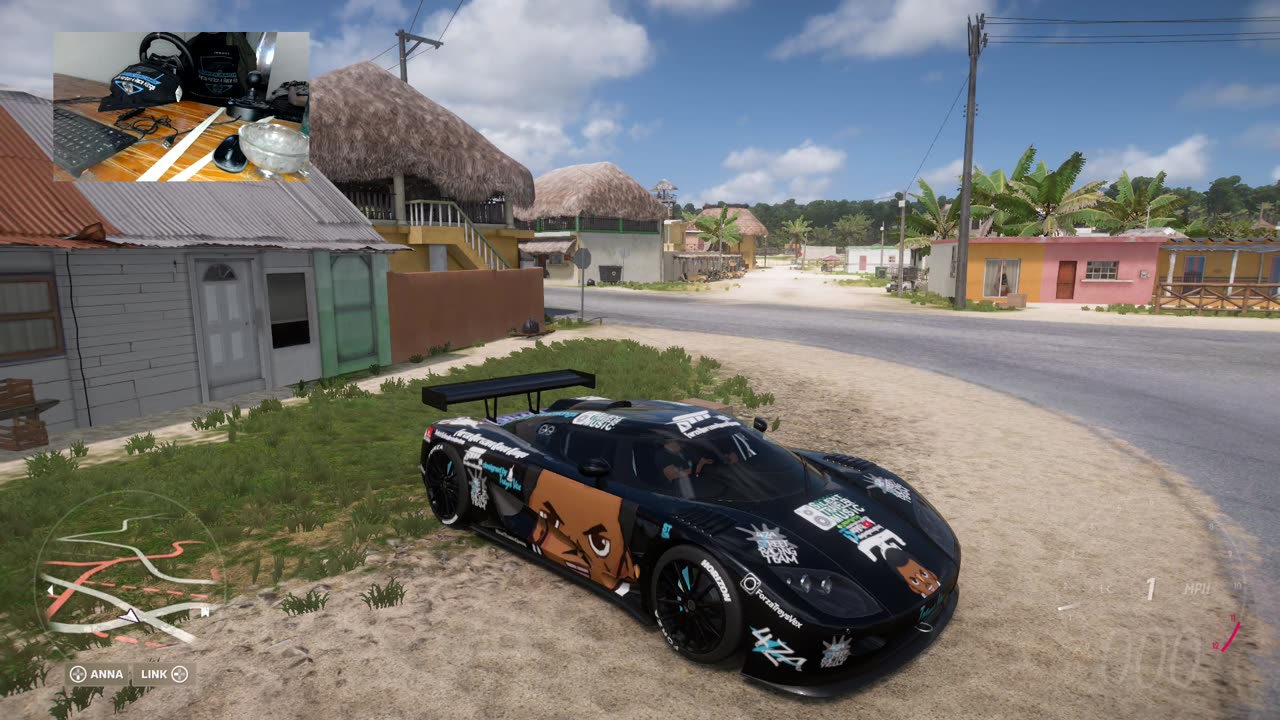 STREET RACING WITH @ForzaTreysVex - steering wheel gameplay