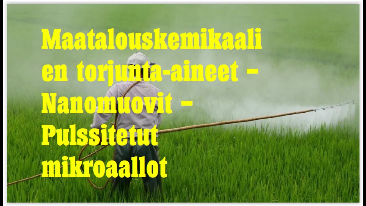 Maatalouskemikaalien torjunta aineet - Mamomuovit - Pulssitetut mikroaallot