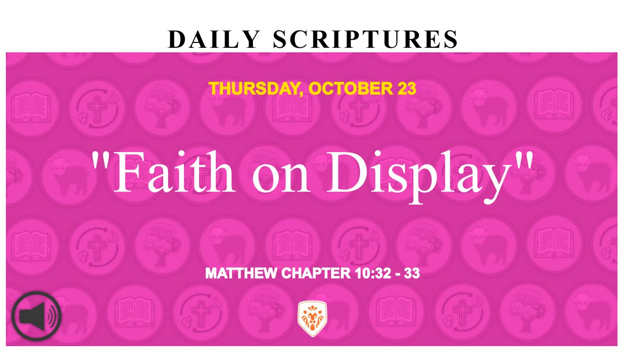 "Faith on Display"