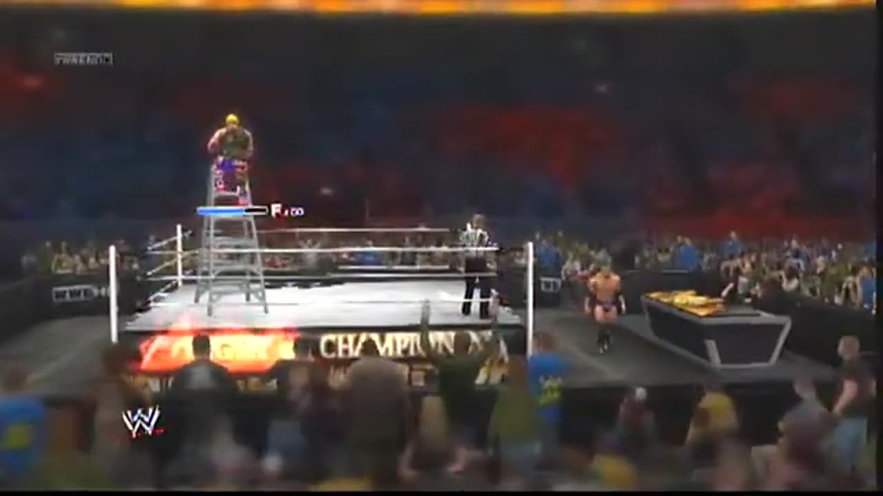 Flaming Table and Ladder Spot_