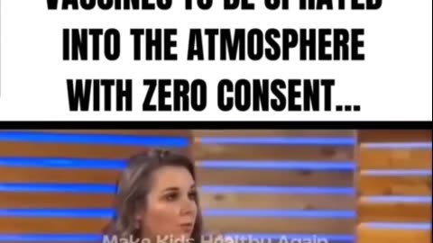 Aerosolised vaccines to give EVERYONE the mRNA toxic jab with NO CONSENT!