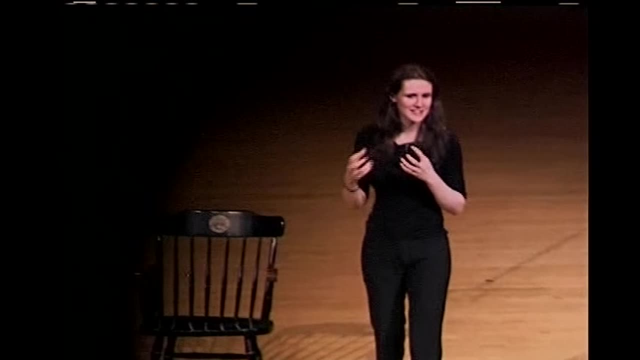 April 6, 2005 - Liz Murray Recounts Her Journey 'From Homeless to Harvard'