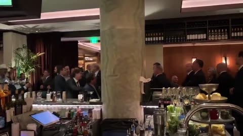 POTUS: "Have a good time, everybody. Don't drink too much."
