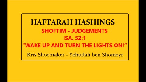HH: “WAKE UP AND TURN THE LIGHTS ON!”