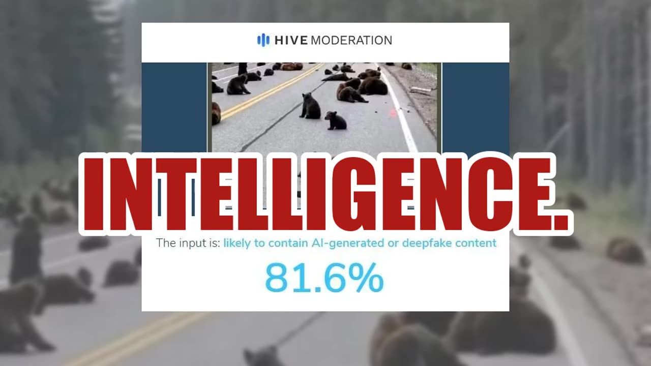 Fact Check: FAKE Image Is Not Proof Of A March 2025 Bear Blockade Of Yellowstone Park Roads