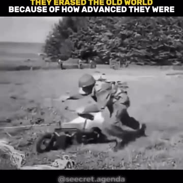 They erased the old world because of how advanced they were