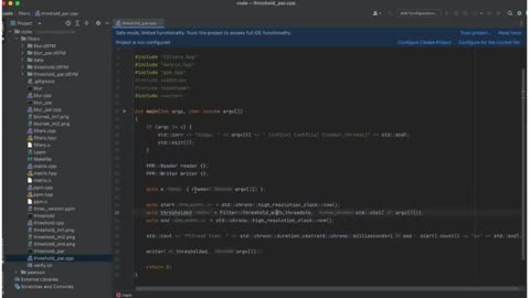 Student Work(Project)|DV1567 Project 2:Fast & Efficient Image Processing in C++ Work Video | BTH
