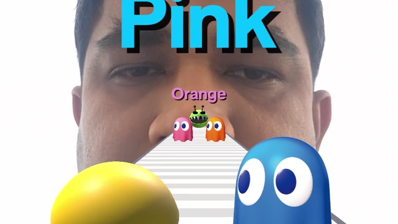 PacMan Color Game #pacman