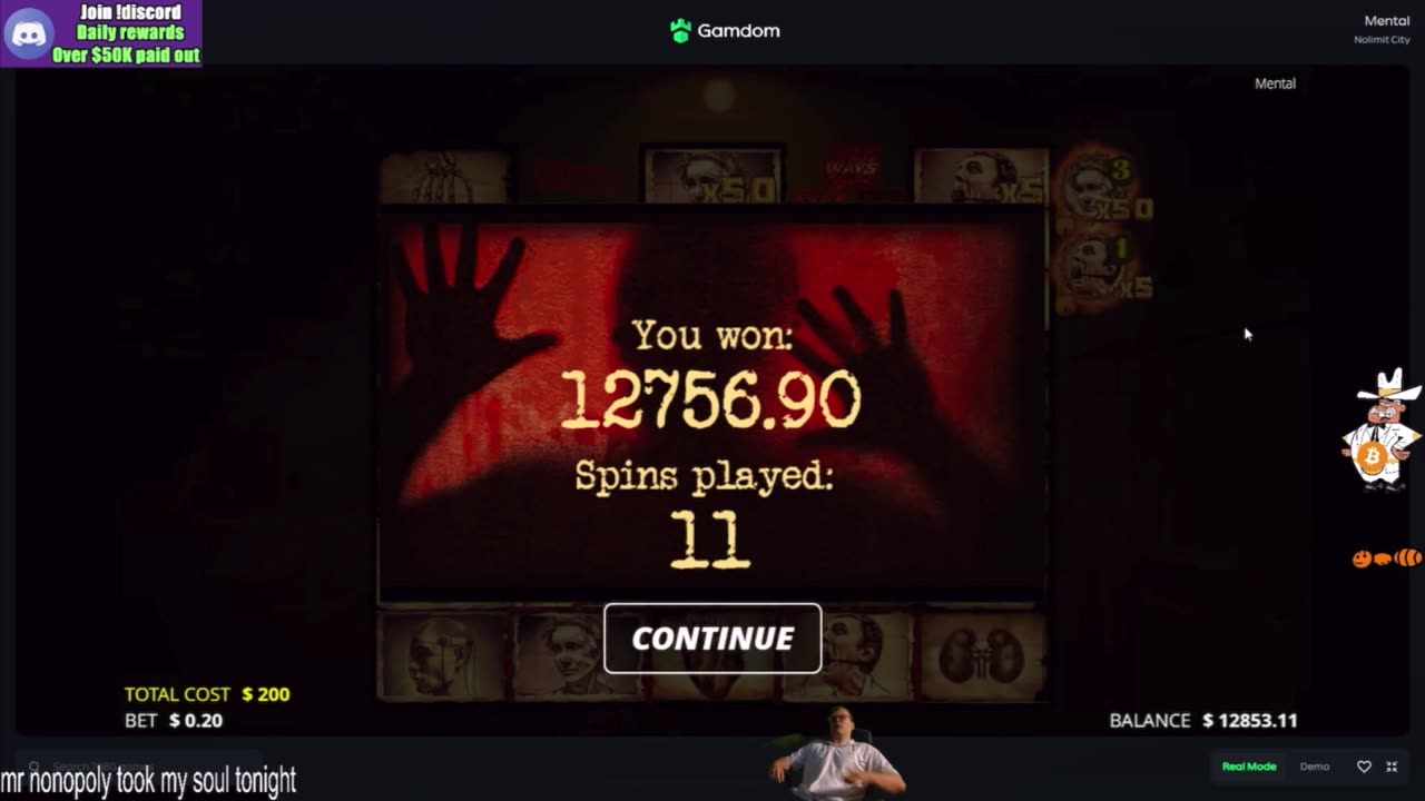 OUR 2ND MAX WIN ON MENTAL!