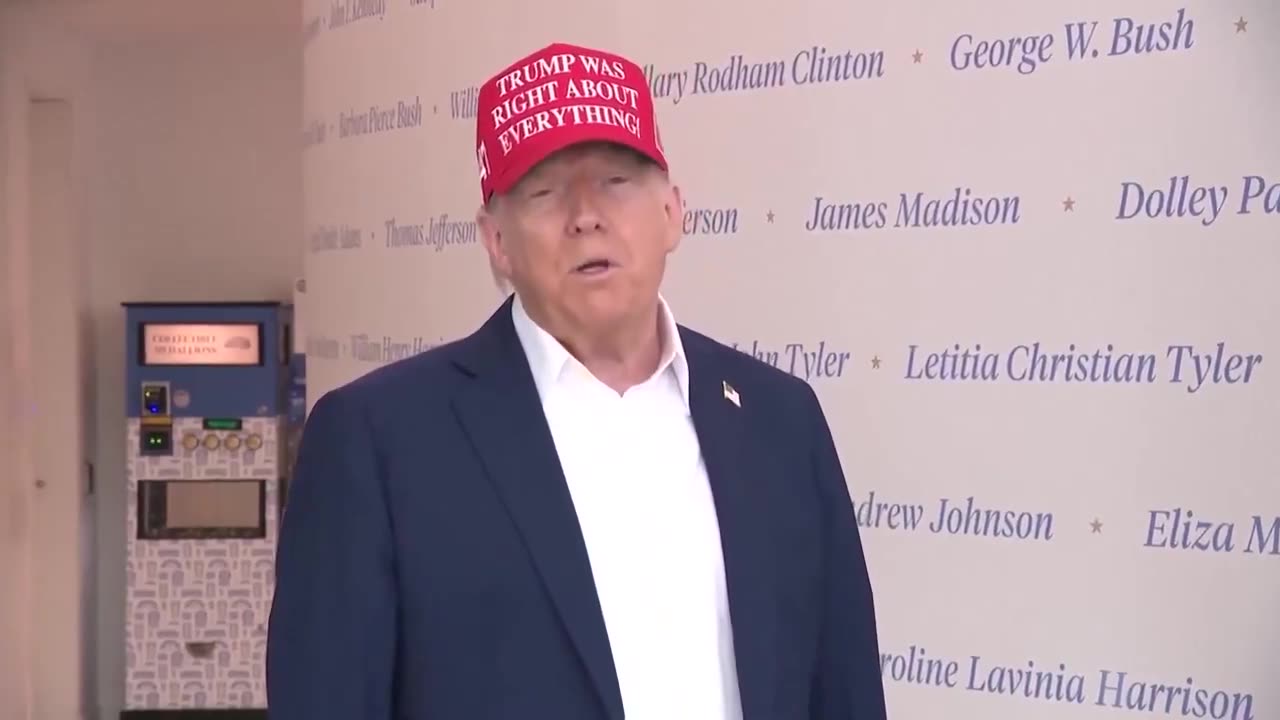 Trump responds to question about raid on John Bolton's home