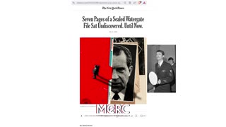 DEEP STATE TARGETED PRESIDENT RICHARD NIXON