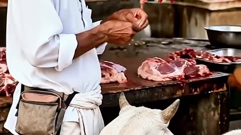 Ai vedio script cow cutting