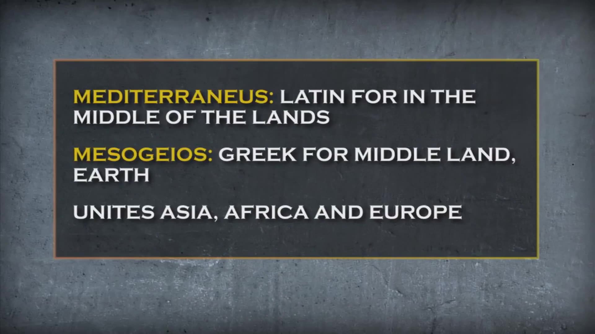 The Ancient Mediterranean Superhighway - Victor Davis Hanson