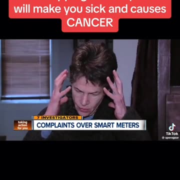 The NEW "smart meters" not only spy on people, but also making them sick