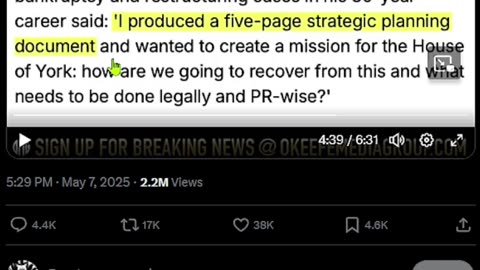 James O’Keefe just dropped a bombshell.