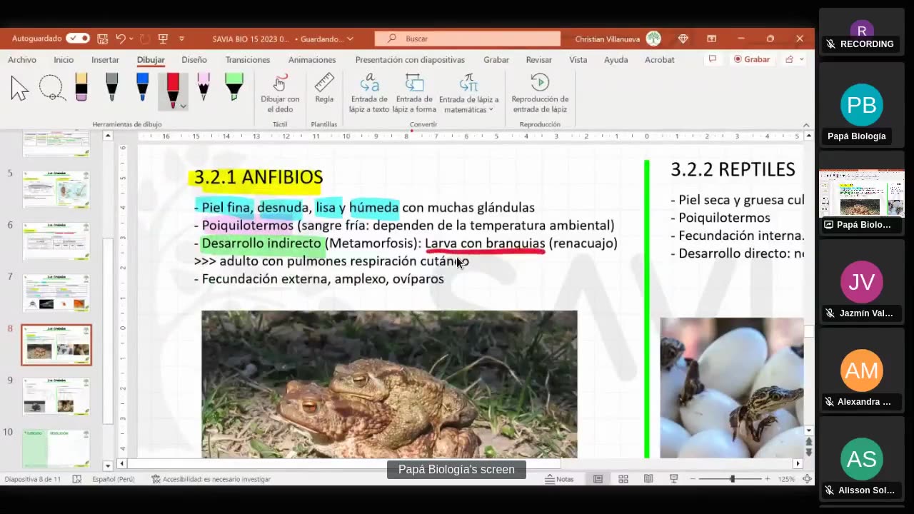SAVIA SEMIANUAL 2024 | Semana 15 | Biología