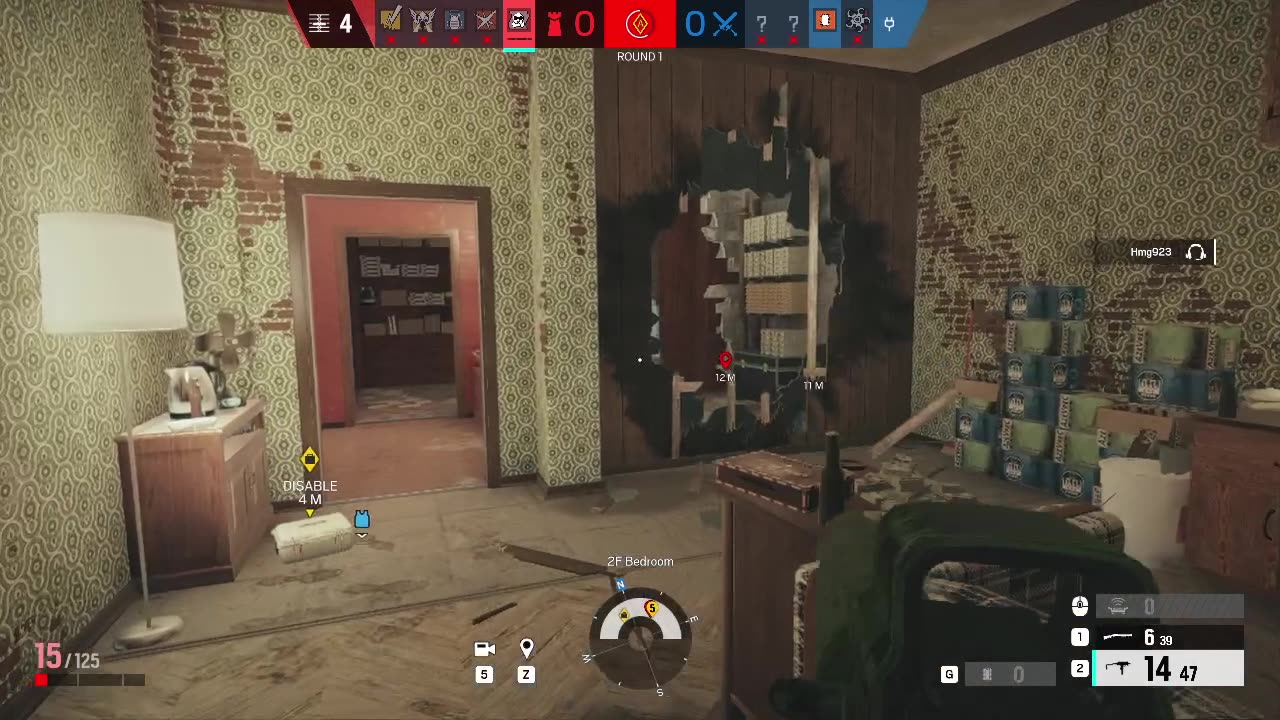 1v3 Clutch on ClubHouse beginning of a ranked match