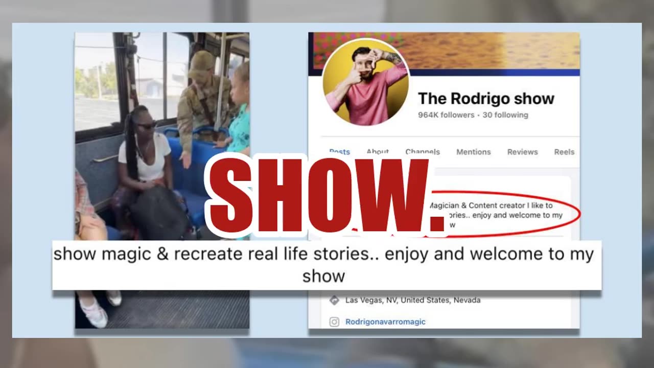 Fact Check: Video With Military Man, Pregnant Woman And Stubborn Passenger On Bus NOT Real -- Actors