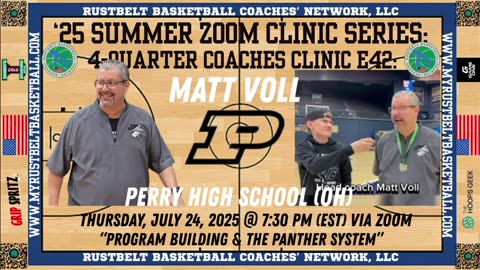 Learn How Coach Voll Took His 9-13 Team to a State Championship!