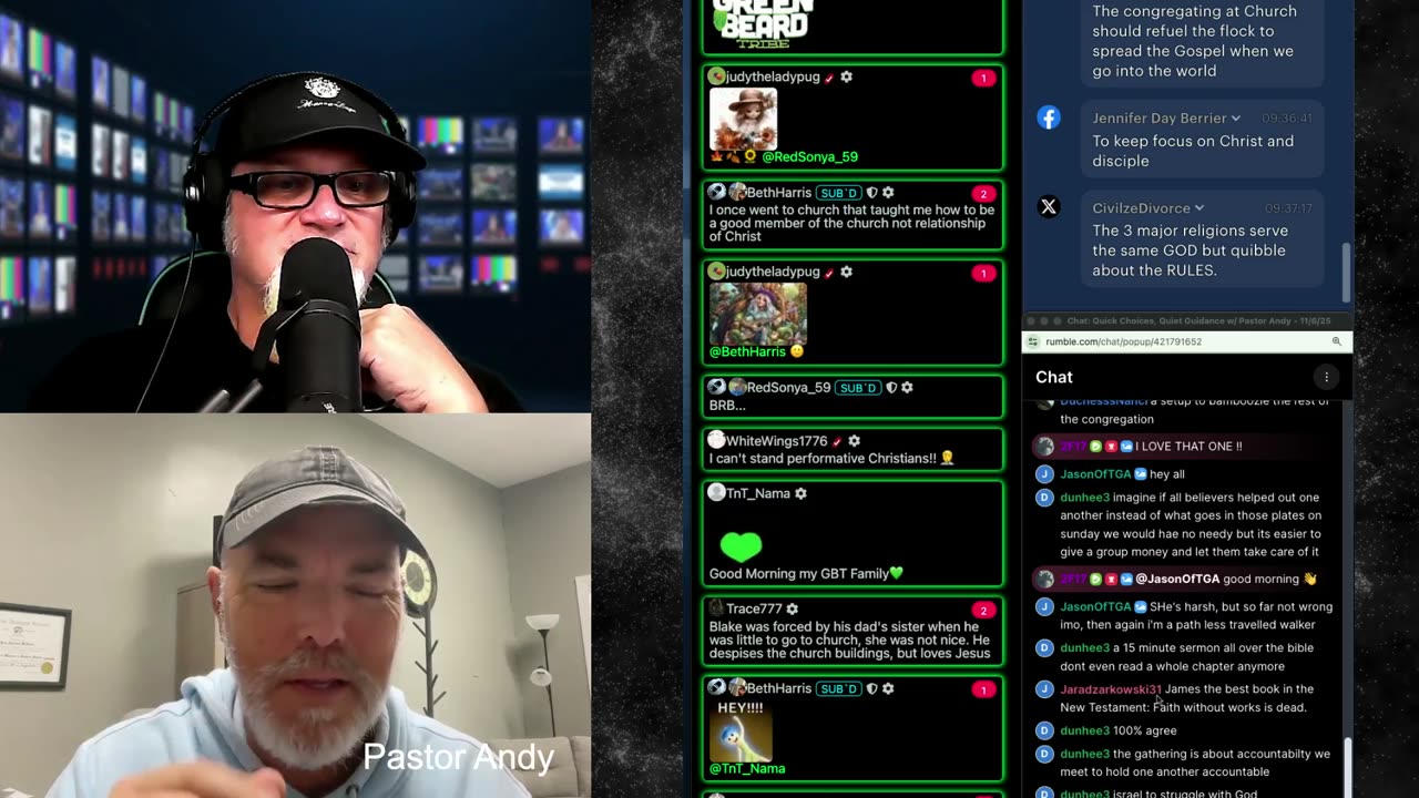 Quick Choices, Quiet Guidance w/ Pastor Andy - 11/6/25