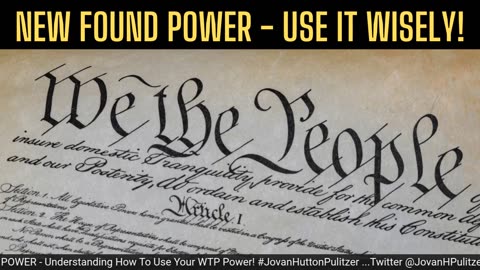 NEWFOUND POWER - Understanding How To Use Your WTP Power! (Flashback)