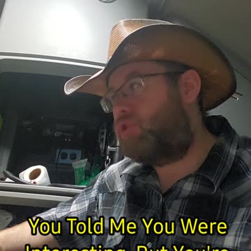 When You Said You Were Interesting