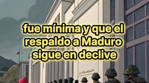 Tensión en Venezuela por buques de guerra estadounidenses en la región.