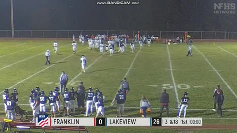 OCTOBER 25 2024 HIGH SCHOOL FOOTBALL: LAKEVIEW VS FRANKLIN PART 5