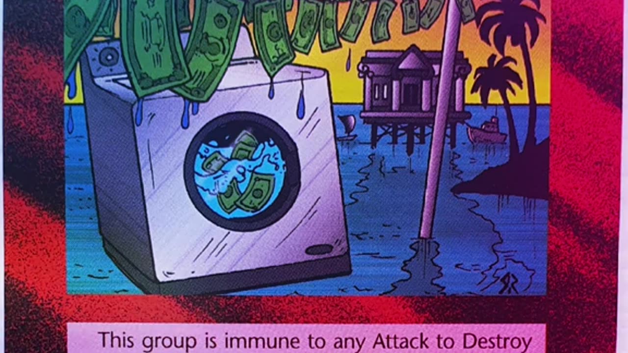 Offshore Banks - The 1994 Illuminati Card Game
